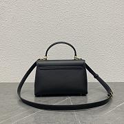 Celine Teen Nino Bag In Supple Calfskin Black 20.5x8x13cm - 4