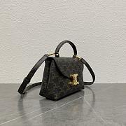 Celine Teen Nino Bag In Triomphe Canvas 20.5x8x13cm - 5