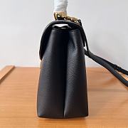 Celine Medium Nino Bag In Supple Calfskin Black 25x17.5x10cm - 6