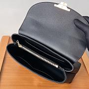 Celine Medium Nino Bag In Supple Calfskin Black 25x17.5x10cm - 5