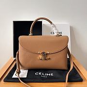 Celine Medium Nino Bag In Supple Calfskin Tan 25x17.5x10cm - 1