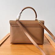 Celine Medium Nino Bag In Supple Calfskin Tan 25x17.5x10cm - 5