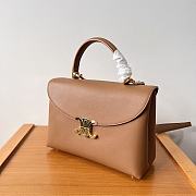 Celine Medium Nino Bag In Supple Calfskin Tan 25x17.5x10cm - 2