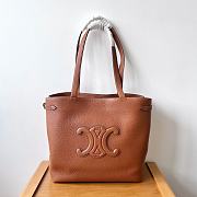 Celine Medium Cabas Anaïs Cuir Triomphe In Grained Calfskin Tan 54x29.5x15cm - 1