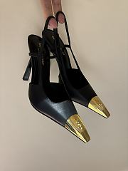 YSL Jeanne Slingback Pumps In Smooth Leather 11cm - 1