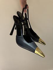 YSL Jeanne Slingback Pumps In Smooth Leather 11cm - 4