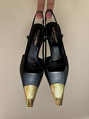 YSL Jeanne Slingback Pumps In Smooth Leather 11cm - 2