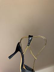 Fendi Colibrì Lite Black Mesh High-Heeled Slingbacks 85mm - 6