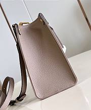 LV Onthego PM Tourterelle/ Crème M45779 25x19x11.5cm - 5