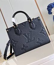 LV OnTheGo PM Tote Bag Black M45653 25x19x11.5cm - 1