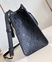 LV OnTheGo PM Tote Bag Black M45653 25x19x11.5cm - 4