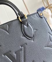 LV OnTheGo PM Tote Bag Black M45653 25x19x11.5cm - 2