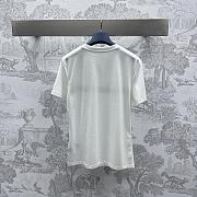 Vuitton Strap T-shirt White/ Black LV x America's Cup 2024 Capsule 1AFYPW - 5