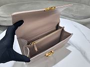 Medium Dior Ange Bag Macrocannage Calfskin 26x17x9cm - 5