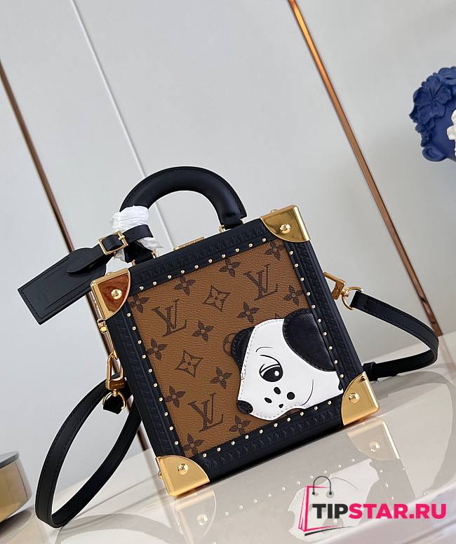 LV Mini Square Trunk Dalmatien M11206 17x17x8cm - 1