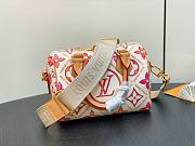 LV Speedy Bandoulière 20 Monogram Tiles Canvas M11209 20.5x13.5x12cm - 4