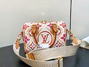 LV Speedy Bandoulière 20 Monogram Tiles Canvas M11209 20.5x13.5x12cm - 6