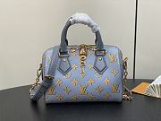 LV Speedy Bandoulière 20 Baby Blue M25454 20x15x12.5cm - 1