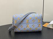 LV Speedy Bandoulière 20 Baby Blue M25454 20x15x12.5cm - 6