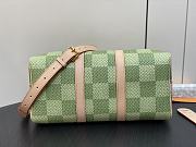 LV Keepall Bandoulière 35 Bag Damier Golf Canvas Green N40671 34x21x16cm - 6