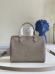 LV Speedy Bandoulière 25 Beige 25x19x15cm - 2