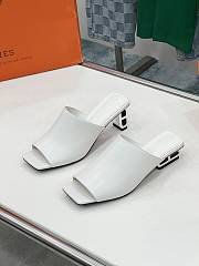 Hermes Iconique 60 sandal White  - 6