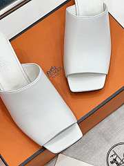 Hermes Iconique 60 sandal White  - 4