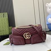 Gucci GG Marmont Small Multi-Pocket Bag Rosso 25.5x15x7cm - 1