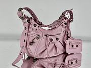 Balenciaga Le Cagole Xs Shoulder Bag Pink 33x16x8cm - 4