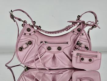 Balenciaga Le Cagole Xs Shoulder Bag Pink 33x16x8cm