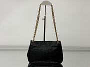 Balenciaga BLACK ‘Monaco M’ Shoulder Bag Mini Size 24.8x22x12cm - 6