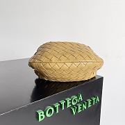 Bottega Veneta MINI JODIE LEATHER HANDBAG Gold 23x28x8cm - 6