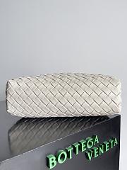 Bottega Veneta Women's Lauren Clutch White 31.5x16.5x11cm - 5