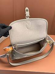 LV Diane Bag Grey M46583 24x15x9cm - 4