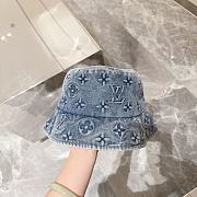 Louis Vuitton Bucket Hat - Denim - 6