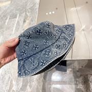 Louis Vuitton Bucket Hat - Denim - 3