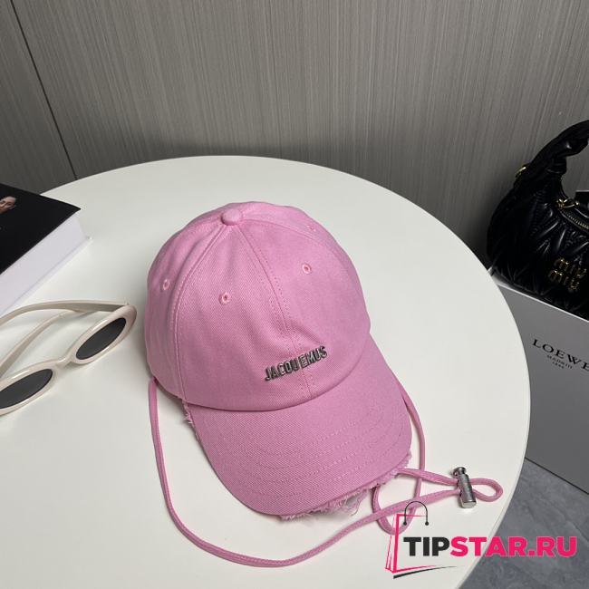  Jacquemu high version baseball cap Pink - 1