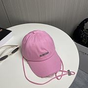  Jacquemu high version baseball cap Pink - 1