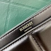 Burberry Snip leather crossbody bag Black 23×7×16cm - 2