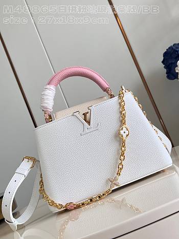 LV Crossbody Bags Pink 27x18x9cm 