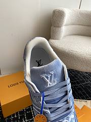 LV Trainer sneaker Cowhide leather Unisex  - 6