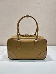 Prada Re-Edition 1978 large Re-Nylon and Saffiano Medium Cork Beige 30x17.5x9cm  - 6