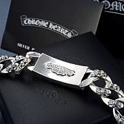 Chrome hearts Crusader Flower Sword Men's Bracelet  - 5