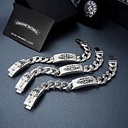 Chrome hearts Crusader Flower Sword Men's Bracelet  - 3