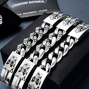 Chrome hearts Crusader Flower Sword Men's Bracelet  - 2