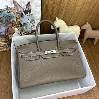 Hermes Birkin Grey 19x25x13cm 