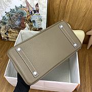 Hermes Birkin Grey 19x25x13cm  - 5