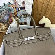 Hermes Birkin Grey 19x25x13cm  - 4