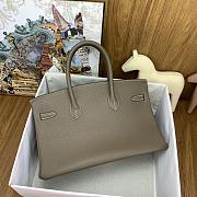 Hermes Birkin Grey 19x25x13cm  - 3