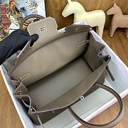 Hermes Birkin Grey 19x25x13cm  - 2